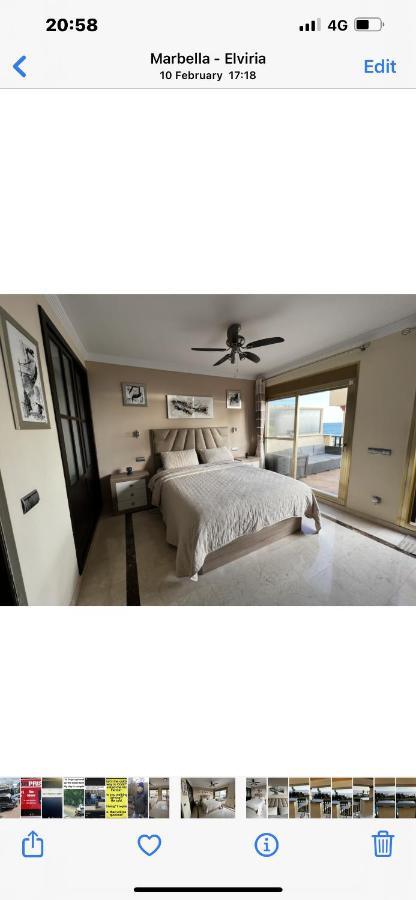 Beachfront Apartment - Sea Views - Marbellac Extérieur photo